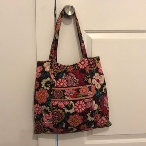 Vera Bradley tote and matching wallet